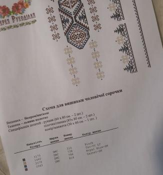 Заготовка сорочки