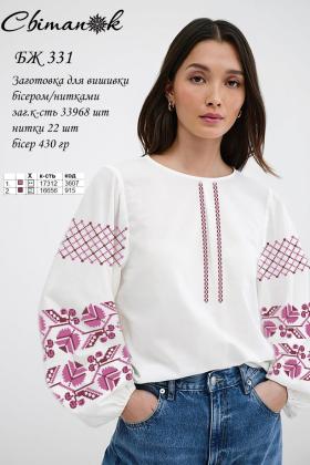 Заготовка блузки БЖ-331 Світанок