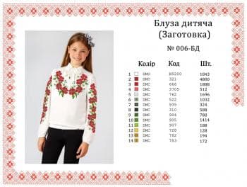 Заготовка для блузки