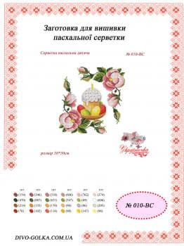 Заготовка для серветки