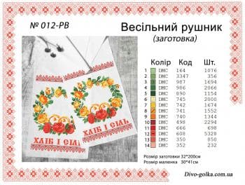 Заготовка рушника