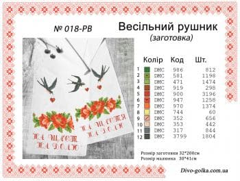 Заготовка рушника