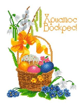 Великодній рушник ХВ-030 Княгиня Ольга