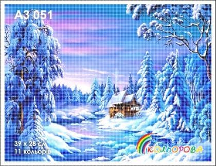 Зима А3-051 Кольорова