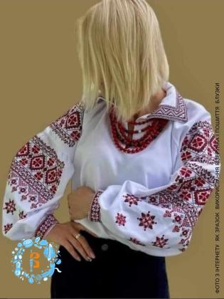 Заготовка блузки СЖ-092 бохо Галерея рукоділля