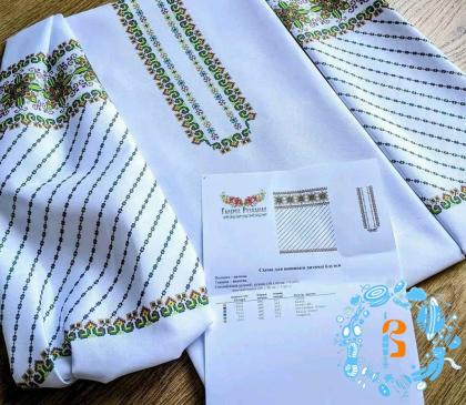 Заготовка блузки СЖ-097 Галерея рукоділля