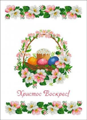Великодній рушник ХВВГ-124 Княгиня Ольга