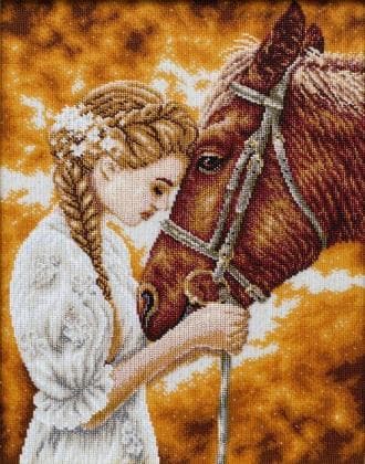 Дівчина з конем Т-1298 ВДВ