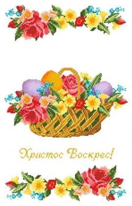 Великодній рушник ХВВГ-136 Княгиня Ольга