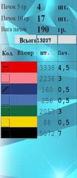 Заготовка для сорочки