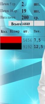 Заготовка для сорочки