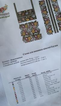 Заготовка блузки