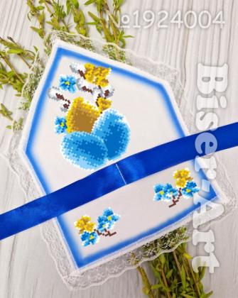 Хустинка для букета з мереживом 1924004 Biser-Art