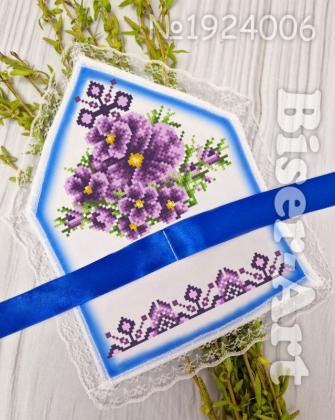 Хустинка для букета з мереживом 1924006 Biser-Art