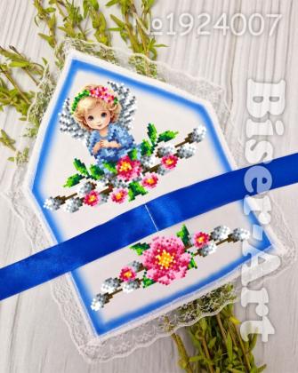 Хустинка для букета з мереживом 1924007 Biser-Art