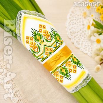 Хустинка для букета з мереживом