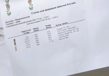 Заготовка блузки