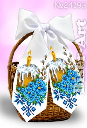 Бант на кошик Великодній 24193 Biser-Art