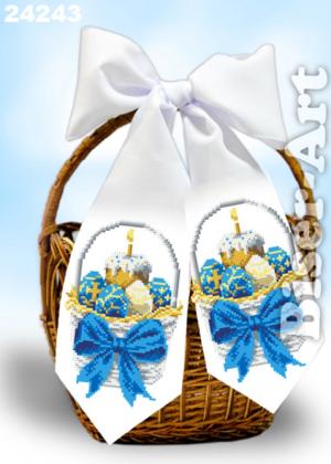 Бант на кошик Великодній 24243 Biser-Art