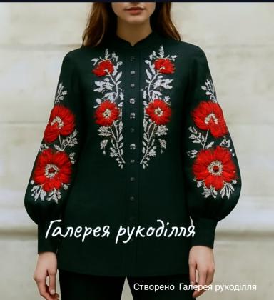 Заготовка блузки  БЖ-248 Дарк Галерея рукоділля