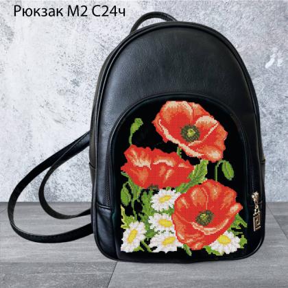 Рюкзак під вишивку М 2 С 24 чорний ЮМА