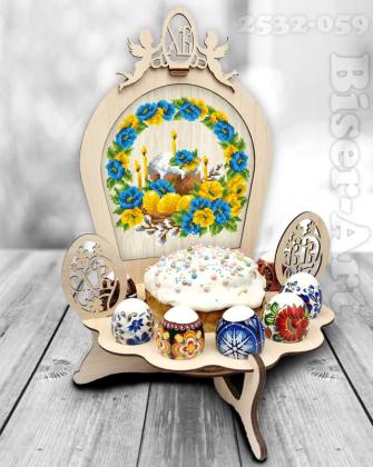 Підставка для паски та яєць 2532059 Biser-Art