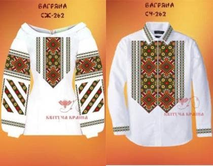 Парна заготовка Пара-262 Квітуча країна