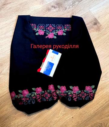 Заготовка блузки  БЖ-266 дарк Галерея рукоділля