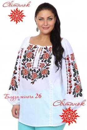 Заготовка блузки БЖ-26 Світанок