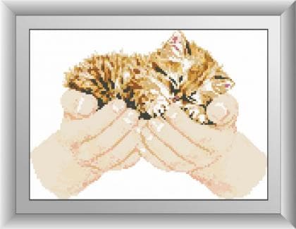 Кошеня в руках 30004 Dream Art