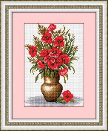Ваза з маками 30163 Dream Art
