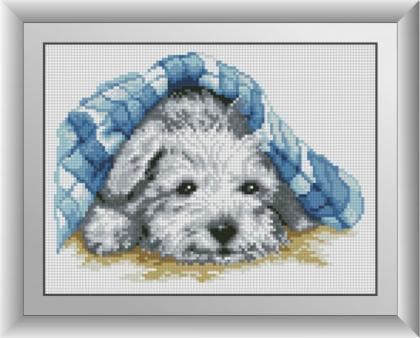 Сховався (щеня, блакитне) 30165 Dream Art