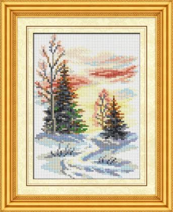 Зимовий краєвид 30187 Dream Art