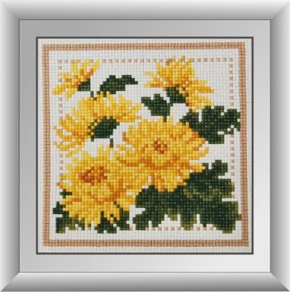 Жовті айстри 30255 М Dream Art