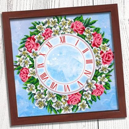 Годинник Віночок 3030041 Biser-Art