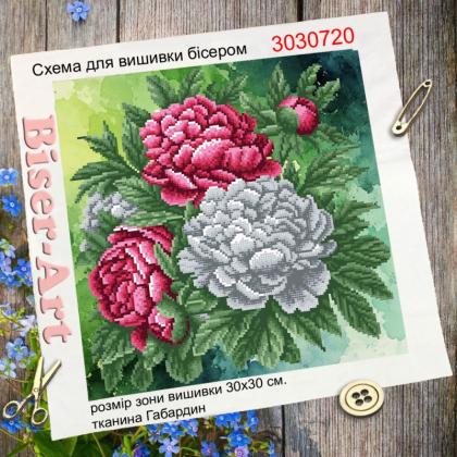 Півонії 3030720 Biser-Art