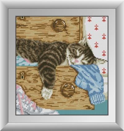 Сплячий кіт 30373 Dream Art