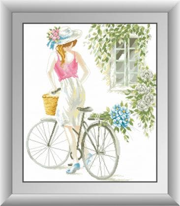 Дівчина з велосипедом 30456 Dream Art