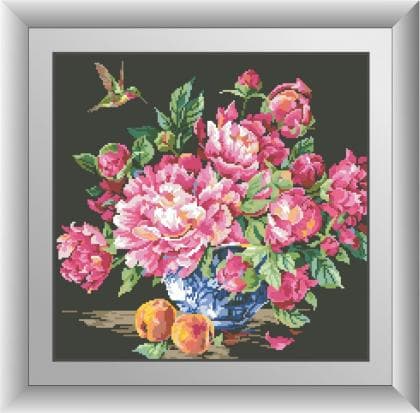 Колібрі і півонії 30509 Dream Art