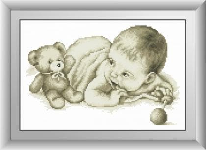 Малюк з ведмедиком 30573 Dream Art
