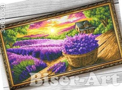 Лавандове поле 3060030 Biser-Art