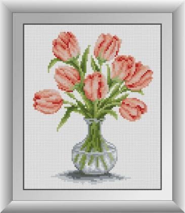 Ваза з тюльпанами 30608 Dream Art