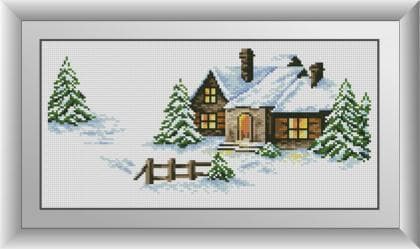 Засніжений будиночок 30862 Dream Art