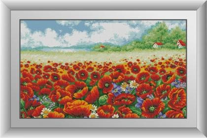 Пейзаж з маками 30879 Dream Art