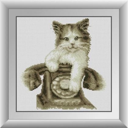 Кошеня з телефоном 30954 Dream Art