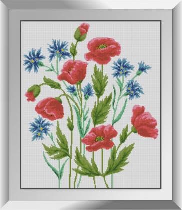 Волошки з маками 31438 Dream Art