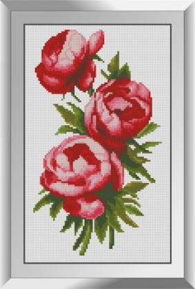 Червоні півонії 31439 Dream Art
