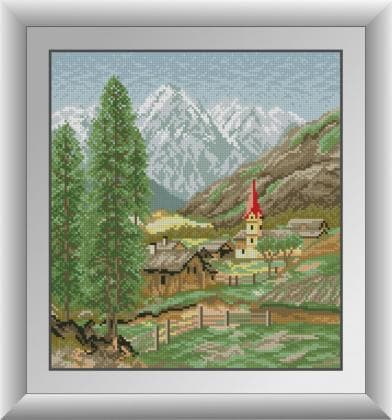 Село в горах 30927 Dream Art