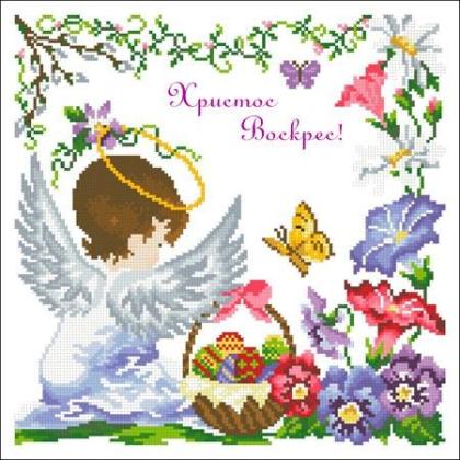 Великодній рушник ХВ-037 Княгиня Ольга