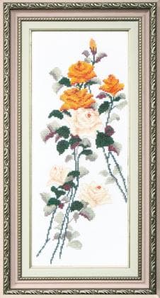 Етюд з жовтими трояндами ВТ-052 Crystal Art